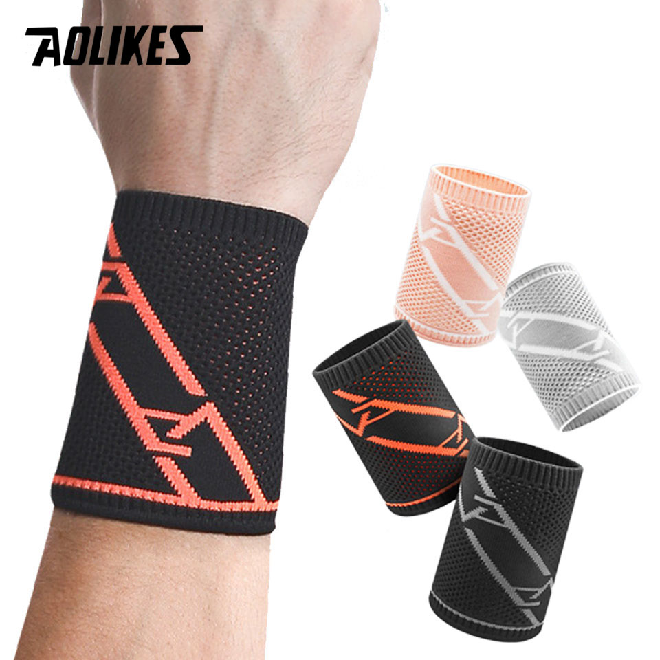 Crossfit Equipment - AOLIKES Handgelenkband-Stützhülle – elastische und atmungsaktive